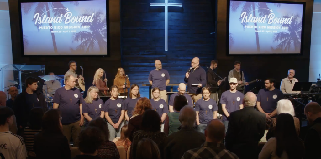 Sunday, March 23 - The team is commissioned and ready to go!